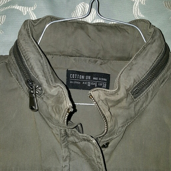 Cotton on green army jacket - Picture 6 of 6